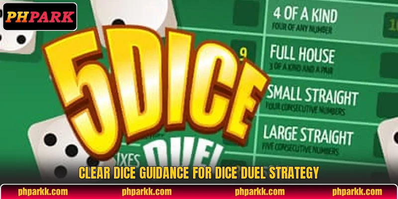 Clear dice guidance for Dice Duel strategy