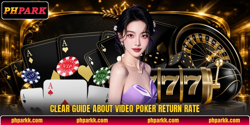 Clear guide about video poker return rate