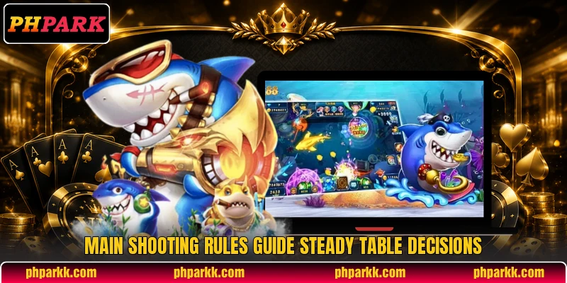 Main shooting rules guide steady table decisions