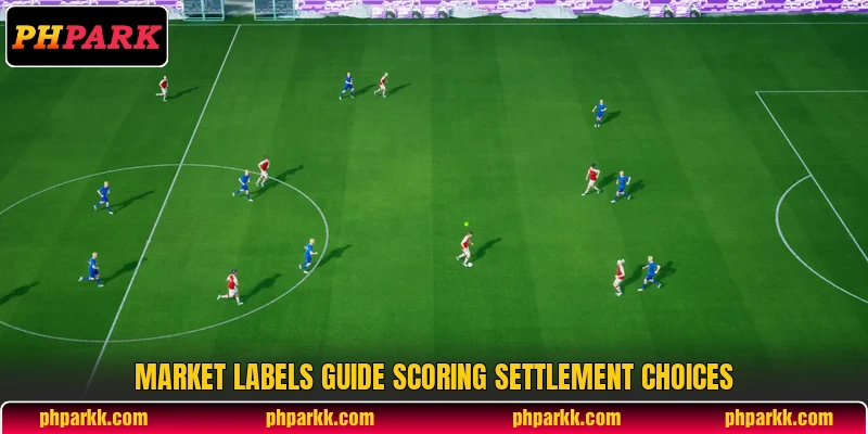 Market labels guide scoring settlement choices Market labels guide scoring settlement choices