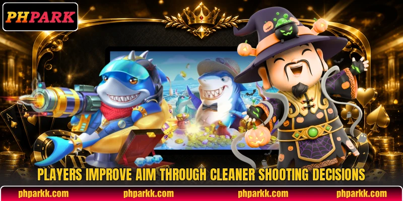 Players improve aim through cleaner shooting decisions