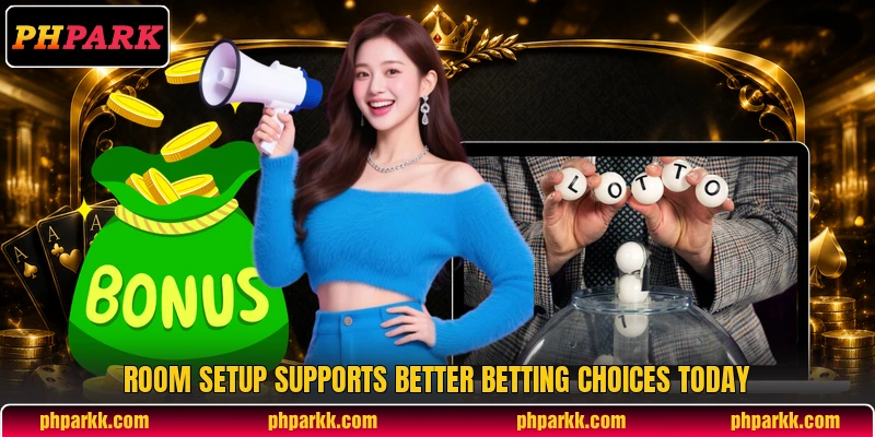 Room setup supports better betting choices today