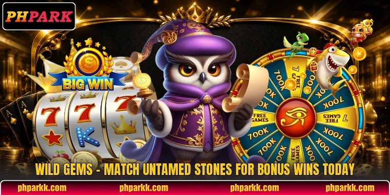 Wild Gems - Match Untamed Stones For Bonus Wins Today